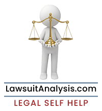 Lawsuit Analysis Logo. The Pro Se litigant can balance the scales of justice by their own legal analysis          